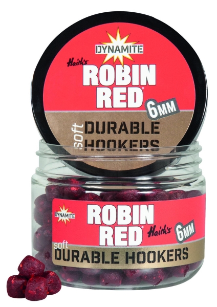 Durable Hookers 6mm Robin Red